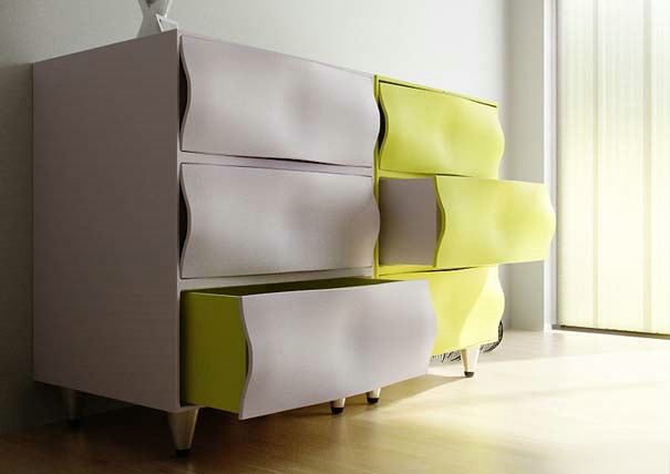 漂亮的个性抽屉设计