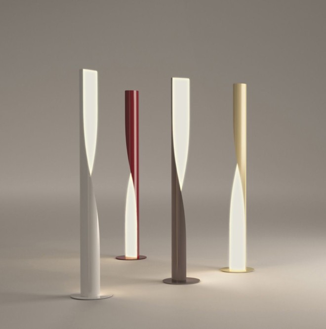 简洁创意落地灯设计