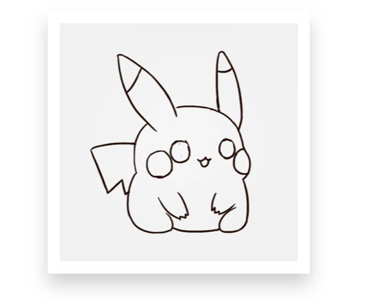 010设计皮卡丘图标