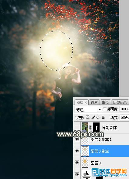 ps怎么做朦胧效果