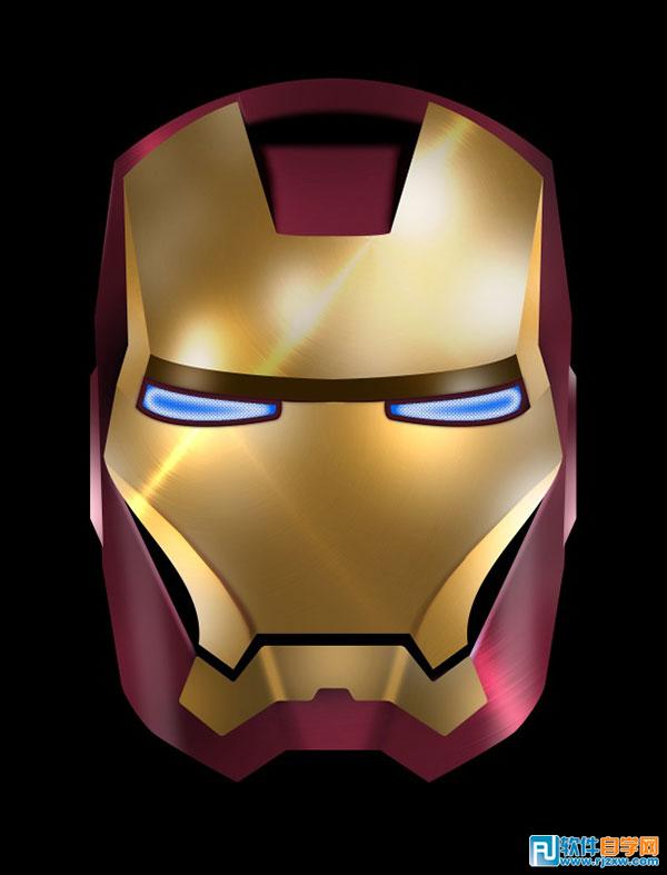 钢铁侠面具制作教程