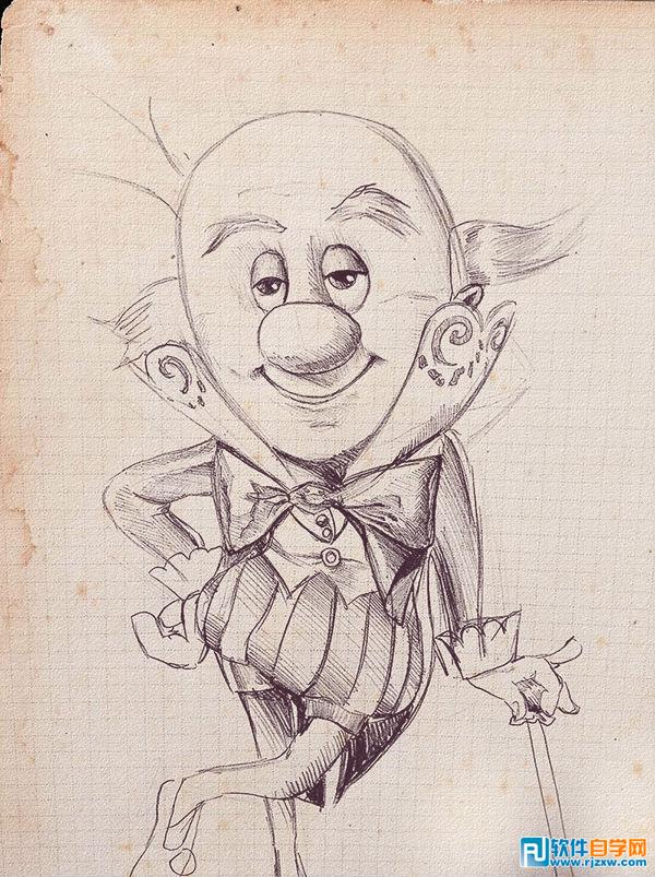 ps鼠绘糖果国王艾翁