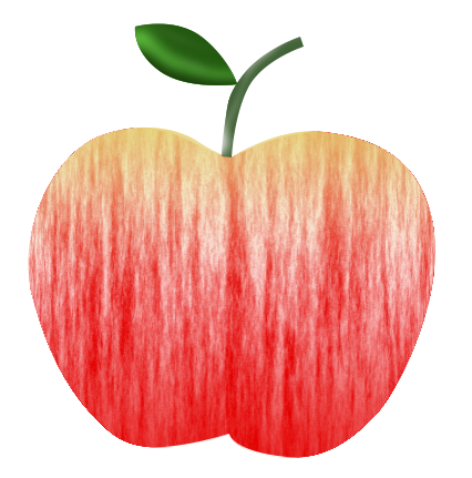 PS2022使用滤镜绘制一个红苹果