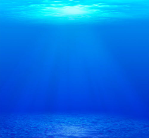 Photoshop制作清凉动感的水中网页 软件自学网