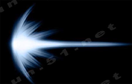 用ps轻松打造冲击波光效果