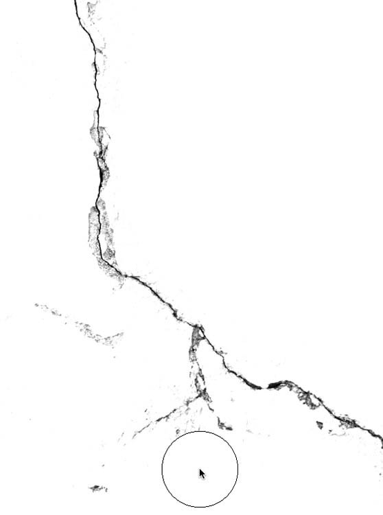 ps利用裂痕笔刷给美女脸部加上逼真裂痕